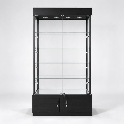 Locking display tower