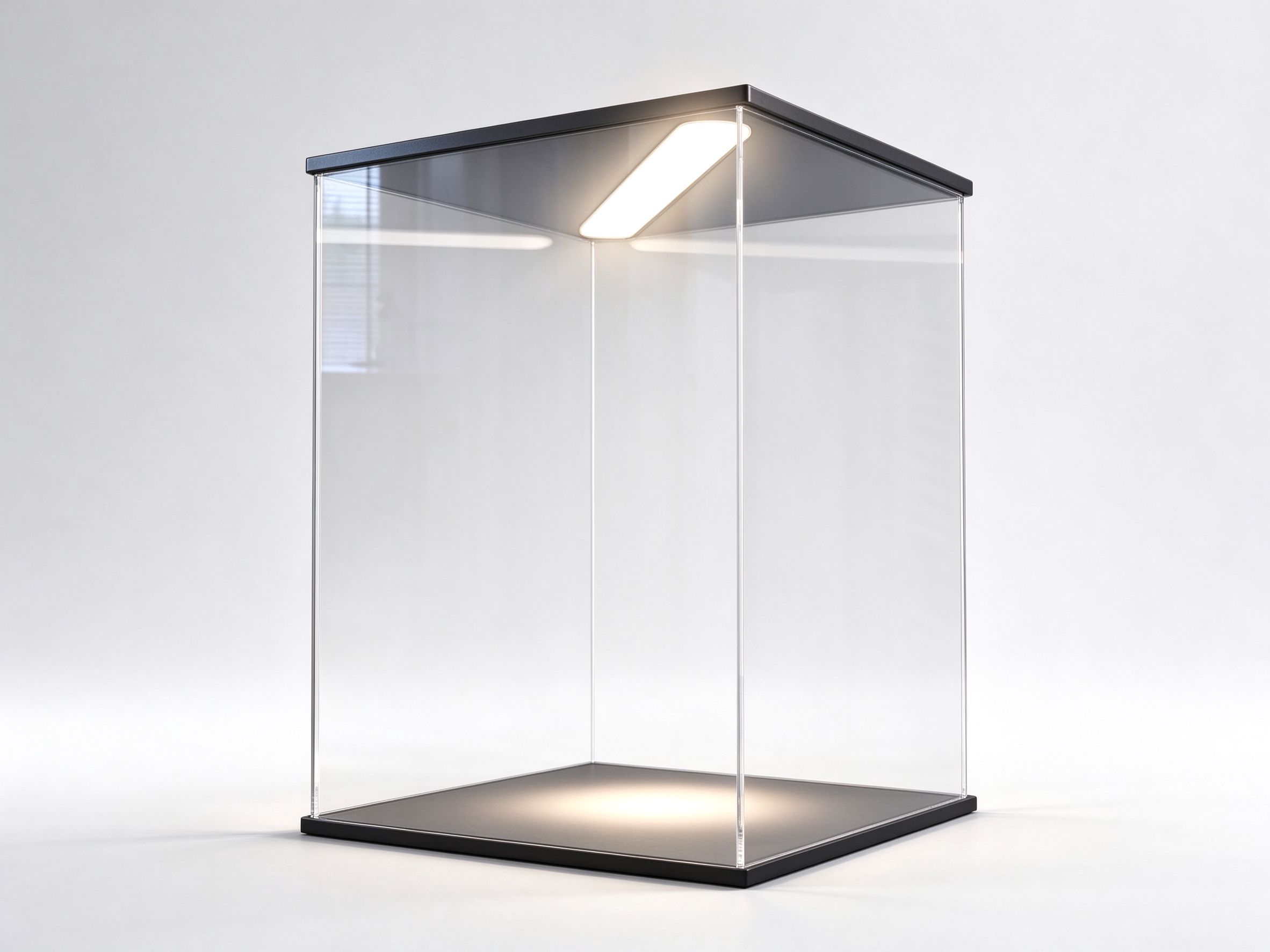 clear acrylic led box