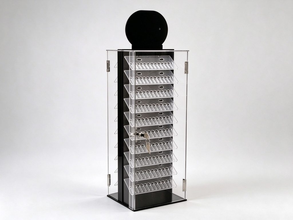 lockable acrylic box