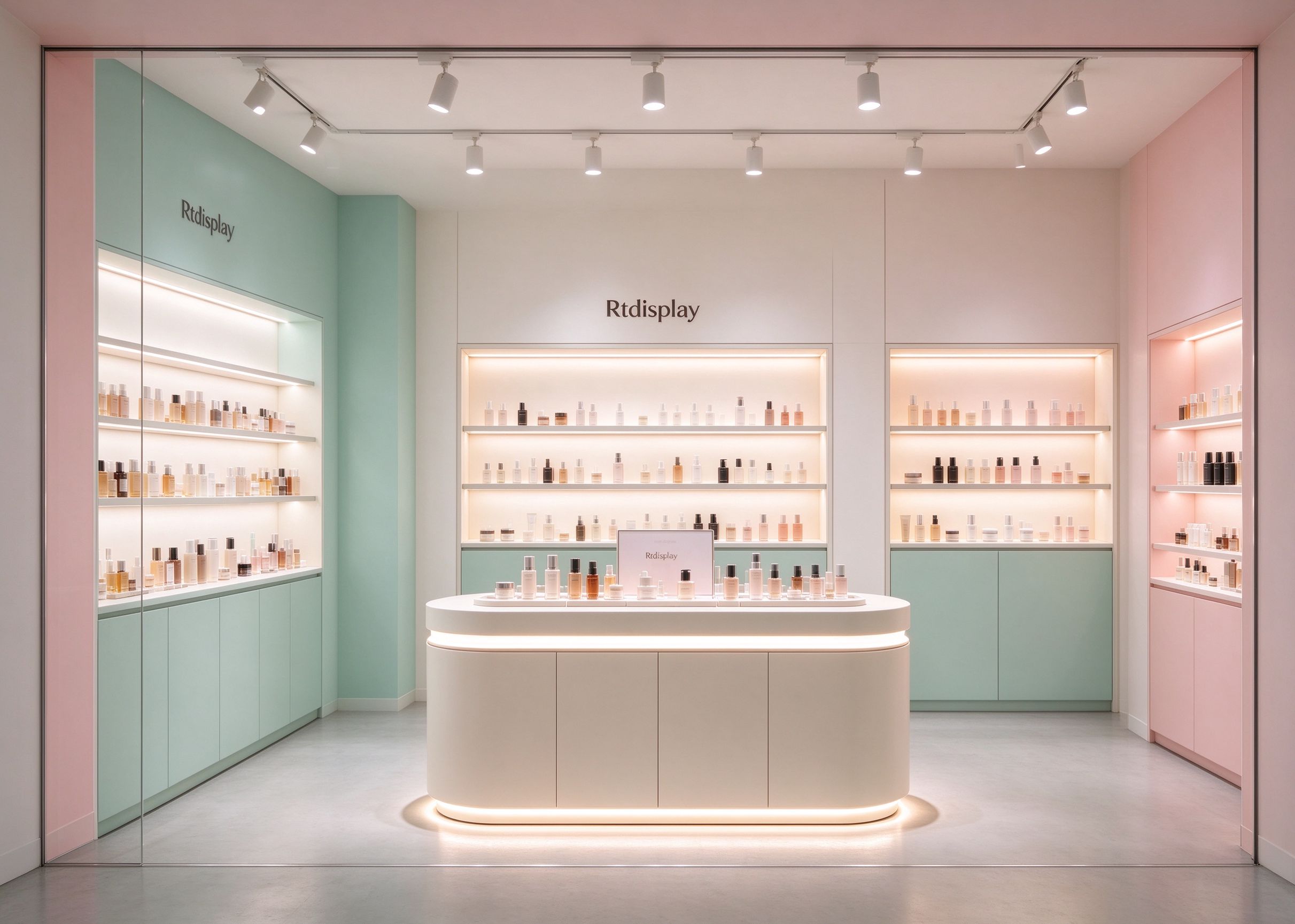 pastel color interior