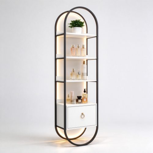 oval shelf left