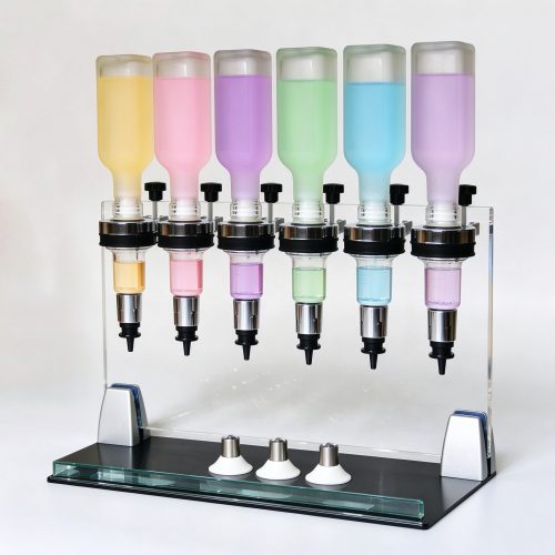 Pastel bottle rack
