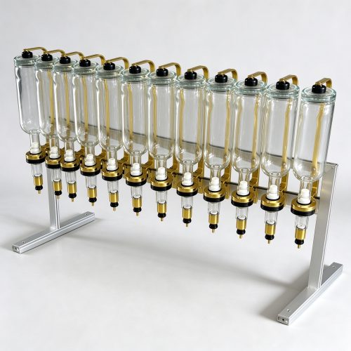 Floor standing rack