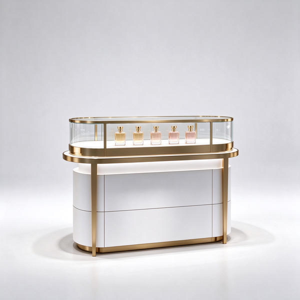 Perfume glass counter case