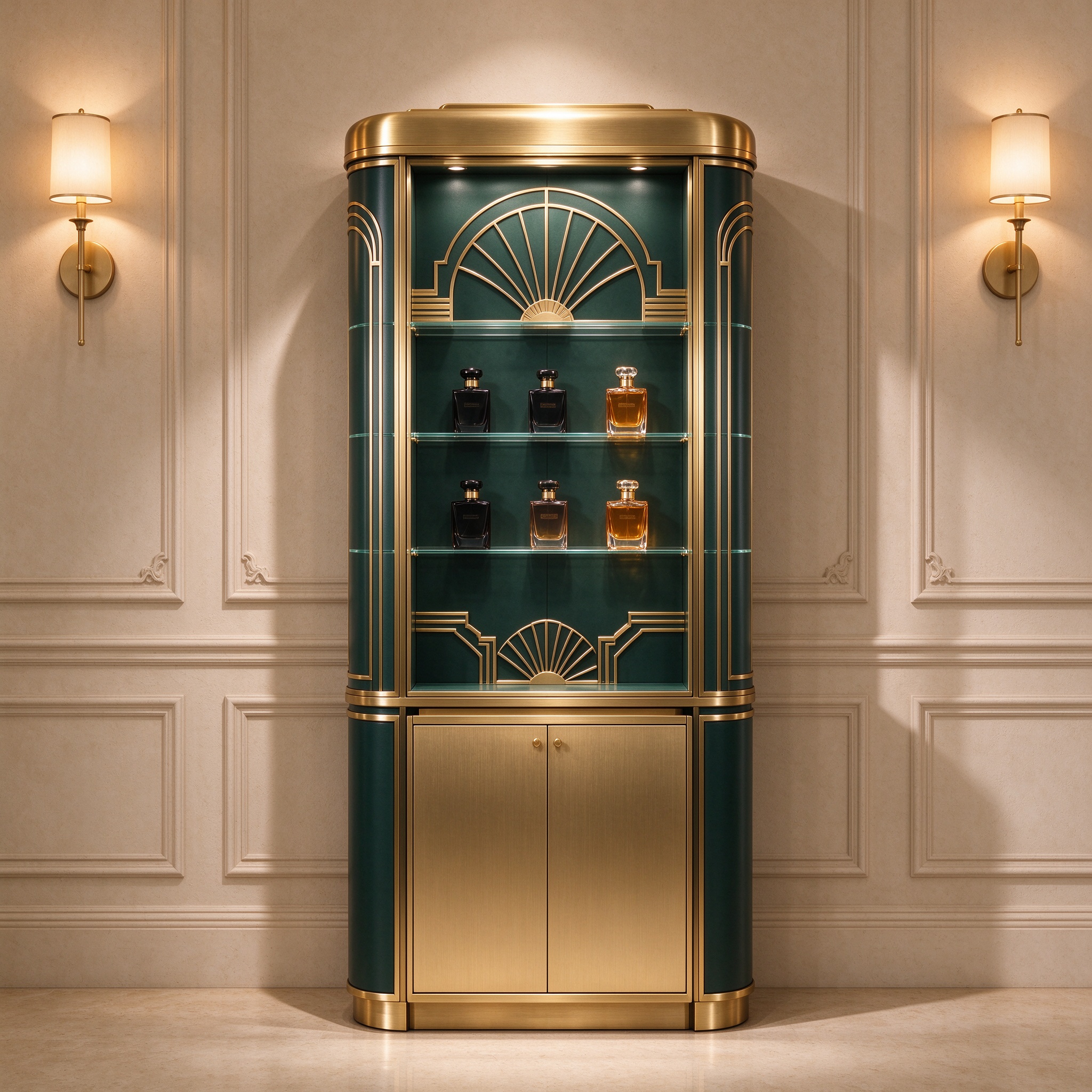 Art Deco display rack