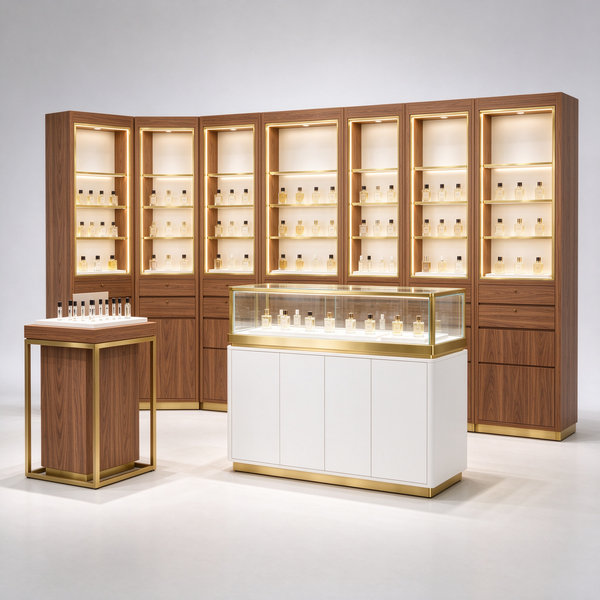 Complete perfume shop fixtures
