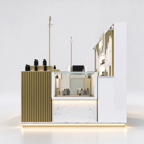 Side angle kiosk