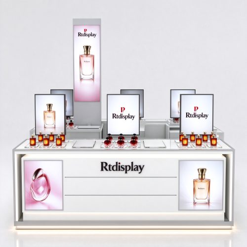 Straight front kiosk