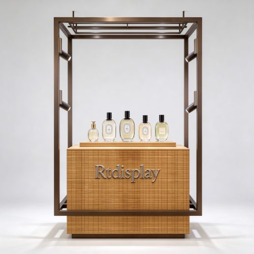 wood slat rack front