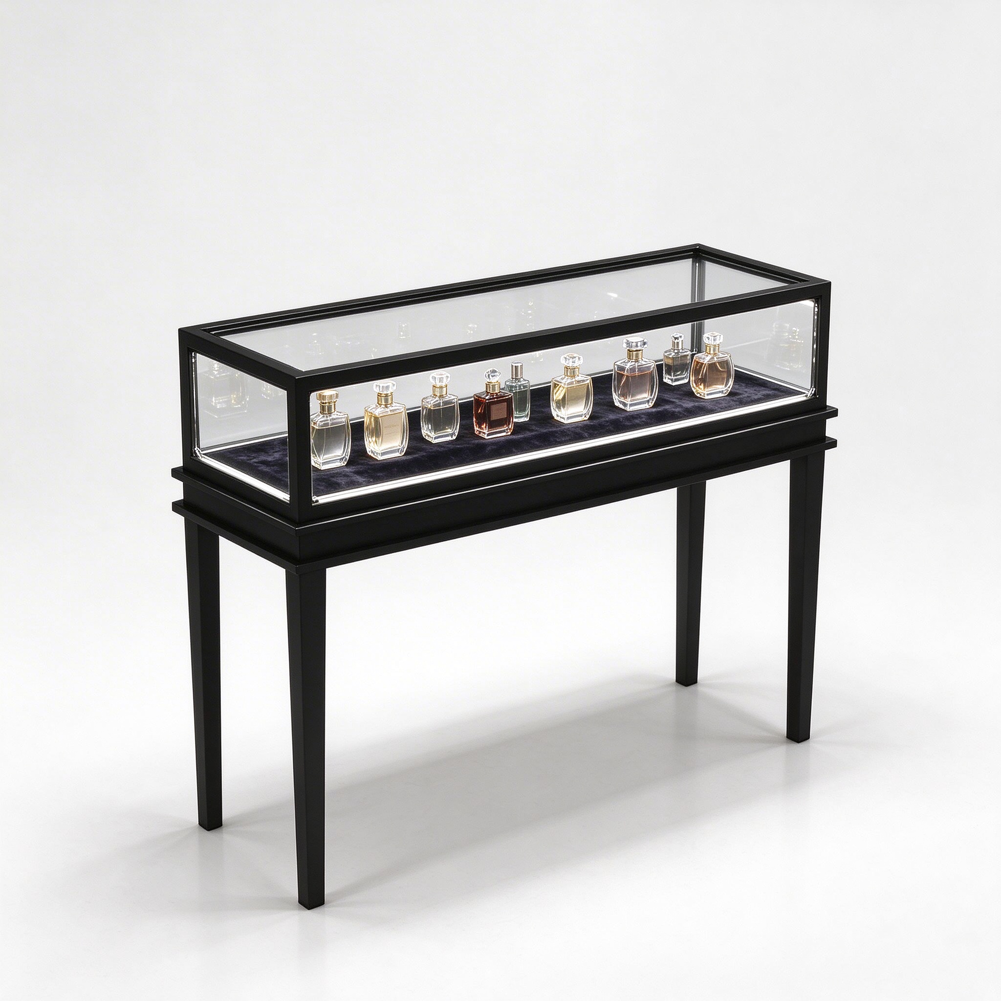 metal frame showcase
