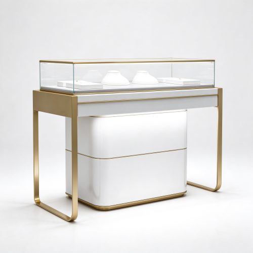 glass showcase counter