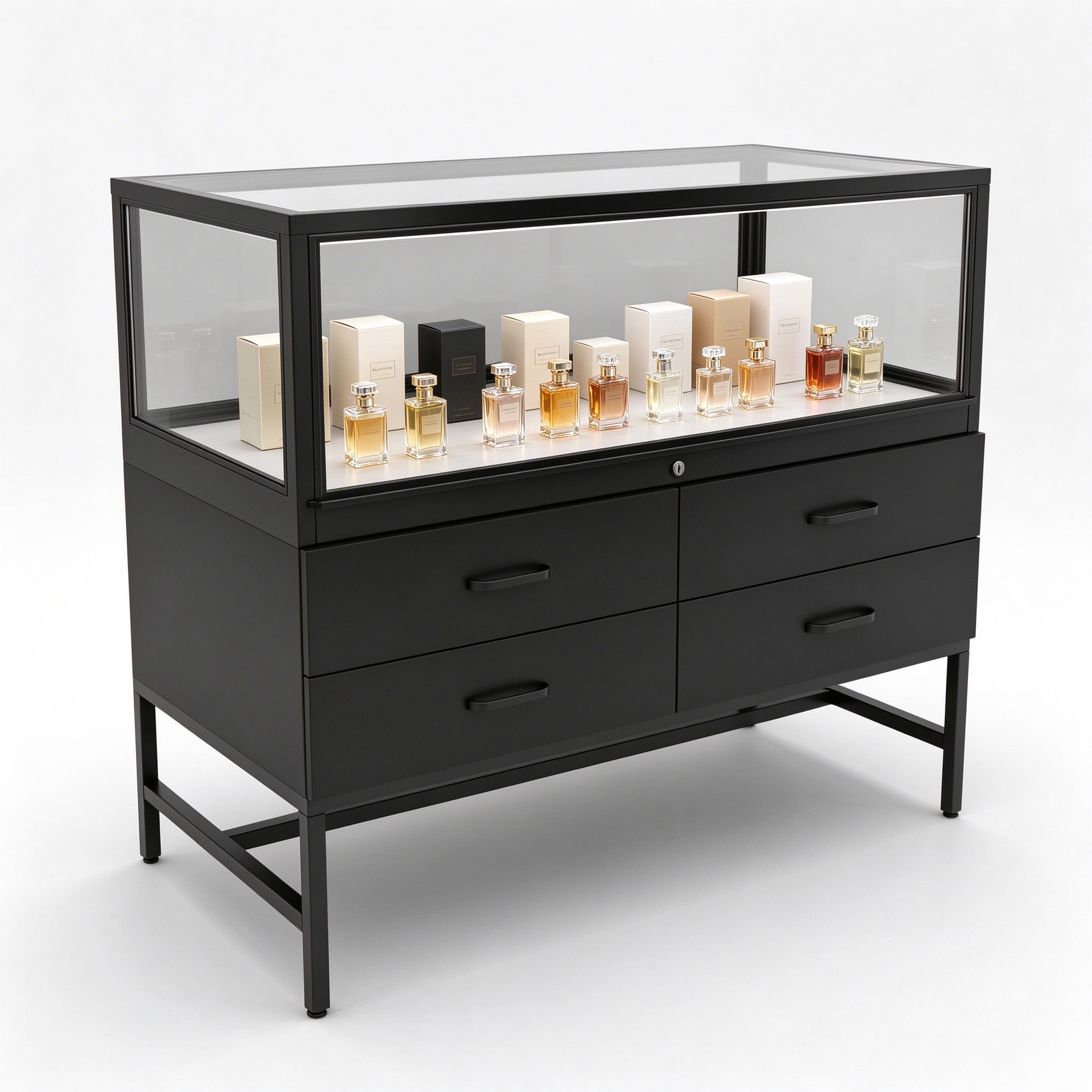 perfume display cabinet