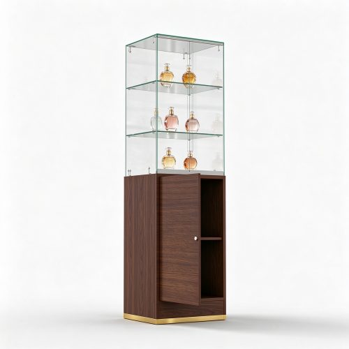 walnut glass tower