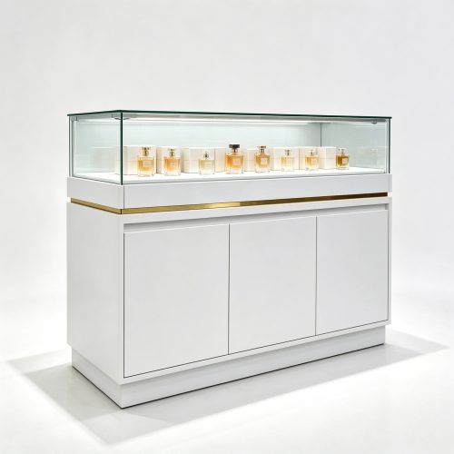gold trim display