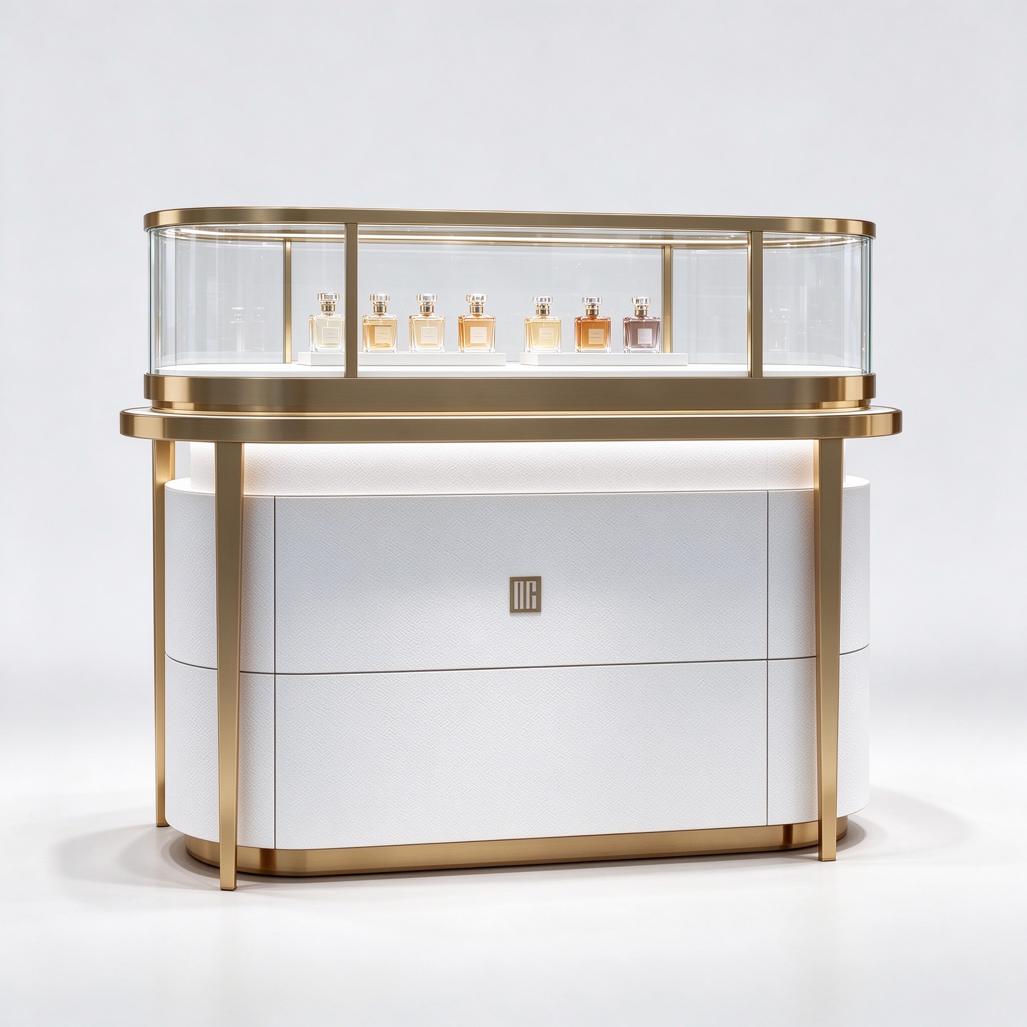 gold frame display