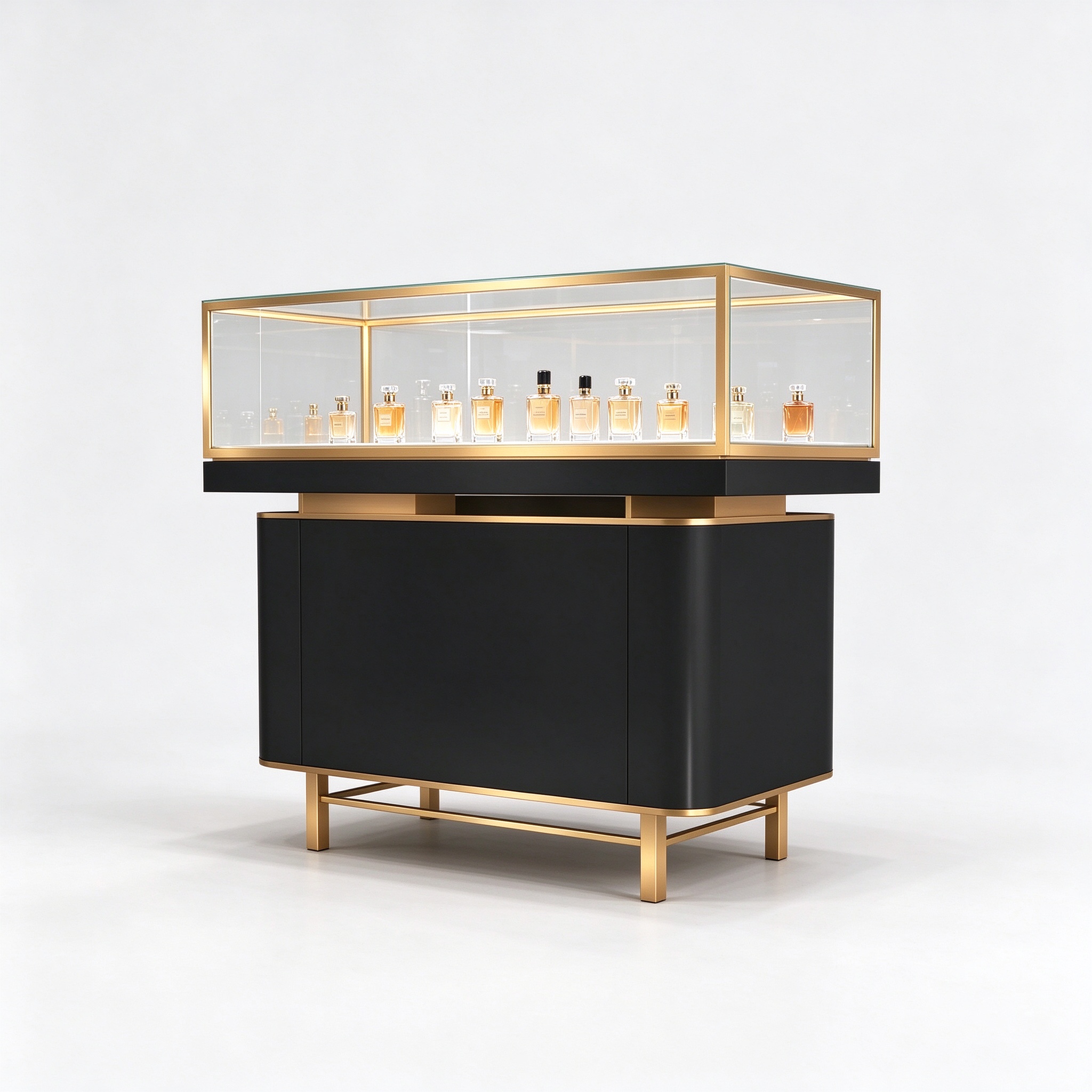 gold frame display