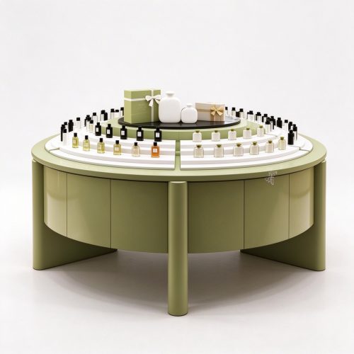 olive green counter