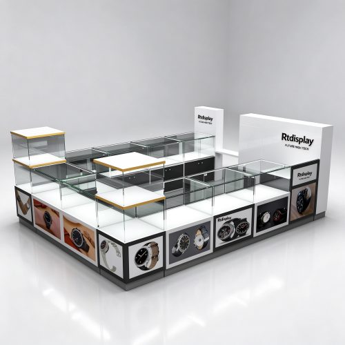 Watch kiosk front view
