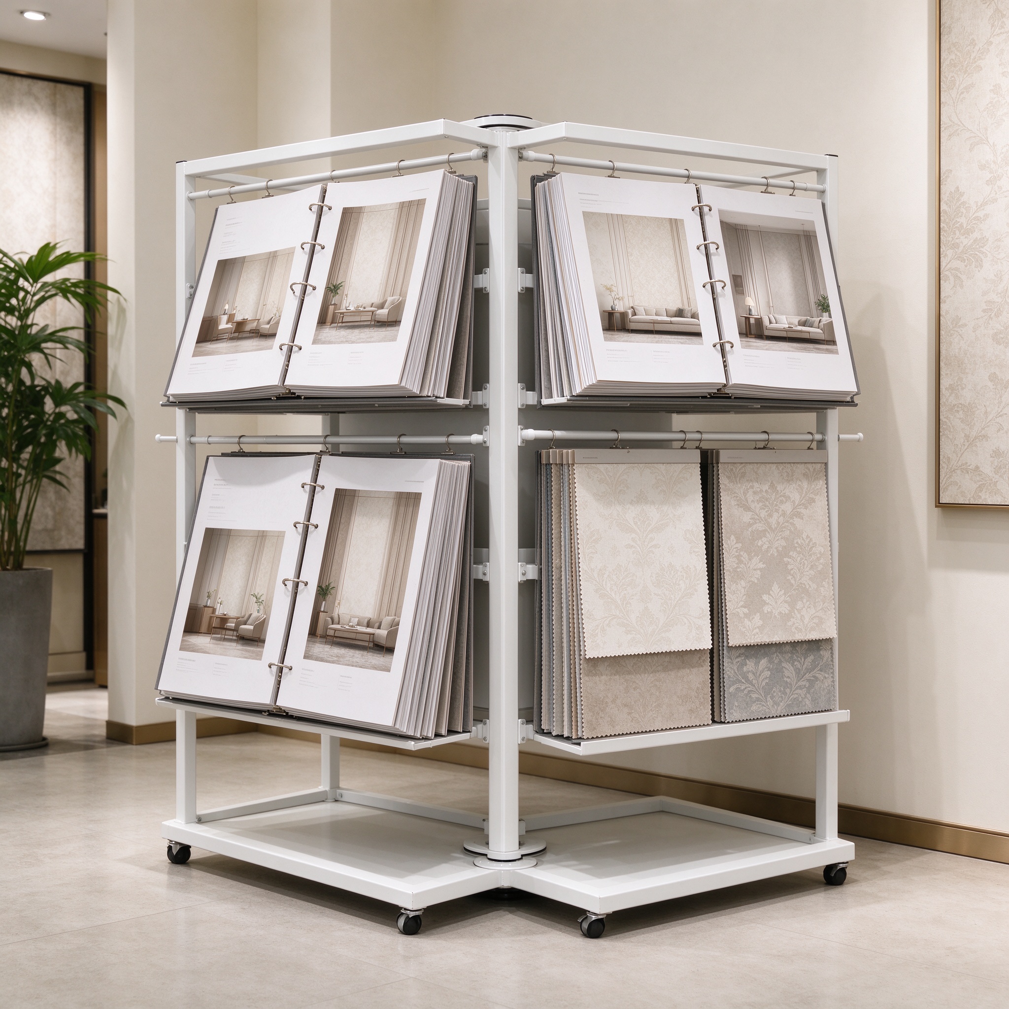 rotating sample rack