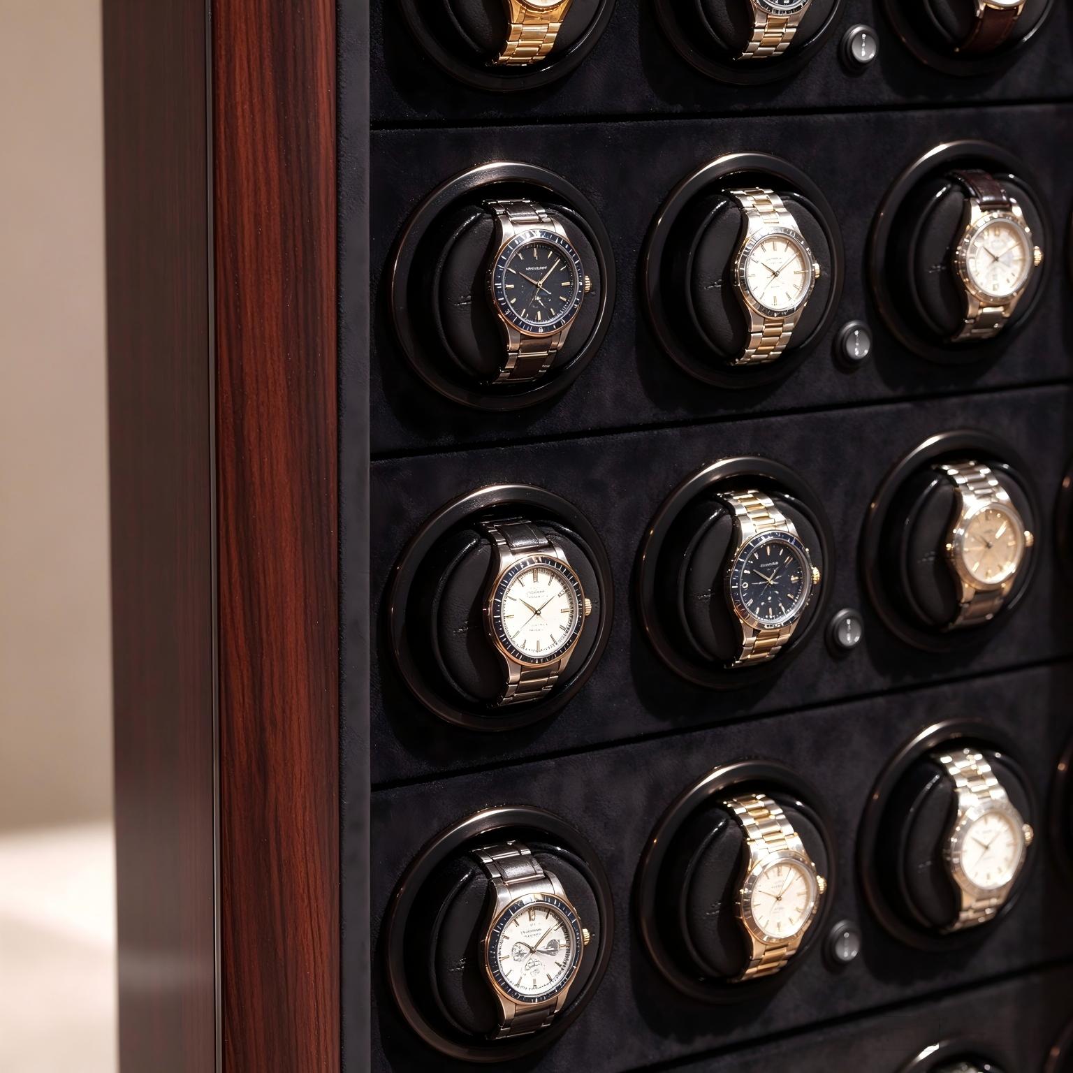 Wooden watch display cabinet for watch store retail shop - Image 3